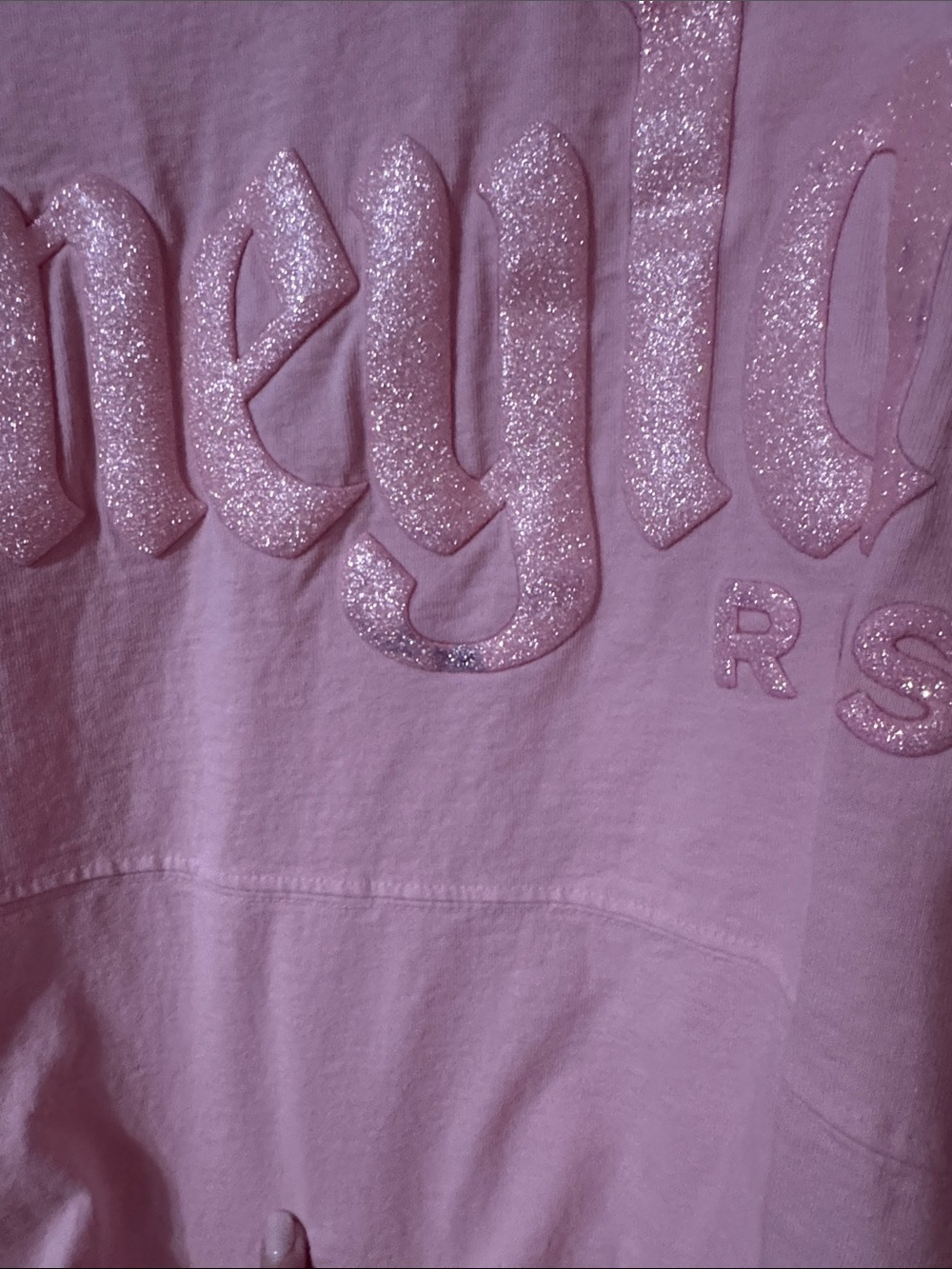 Disney Pink Long-Sleeve Crewneck Pullover - Picture 3 of 6